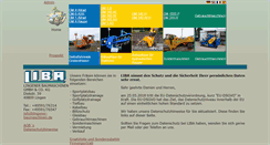 Desktop Screenshot of lingener-baumaschinen.de
